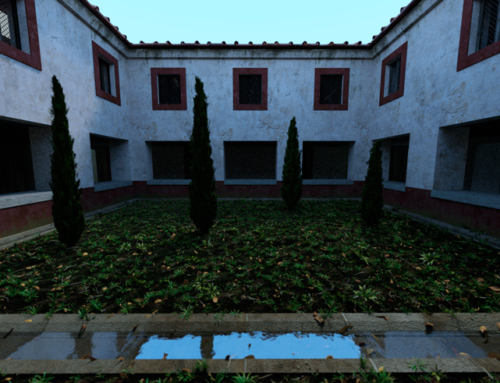 Reconstrucción virtual de la Villa romana de Rufio